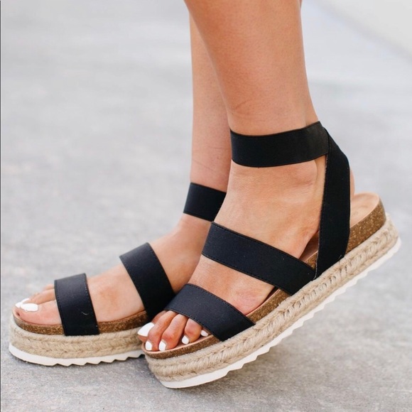 “Ashley” espadrille strappy sandal - Picture 3 of 6
